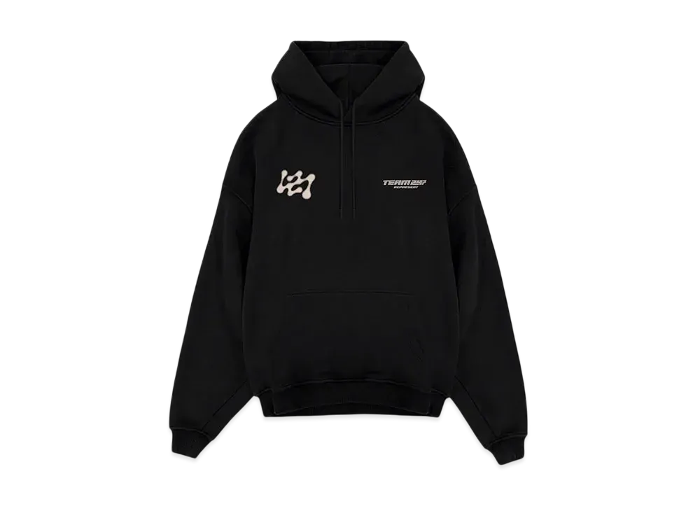 REPRESENT 247 Future Terrains Oversized Hoodie "Black"