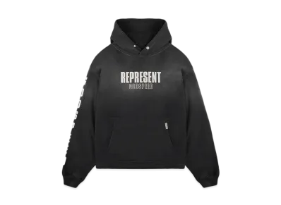 REPRESENT Godspeed Hoodie "Aged Black"