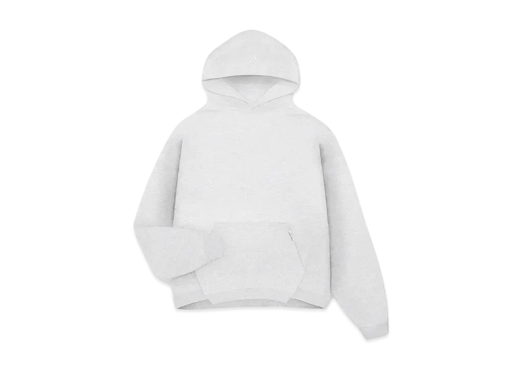REPRESENT Initial Boxy Hoodie "Ice Grey Marl"