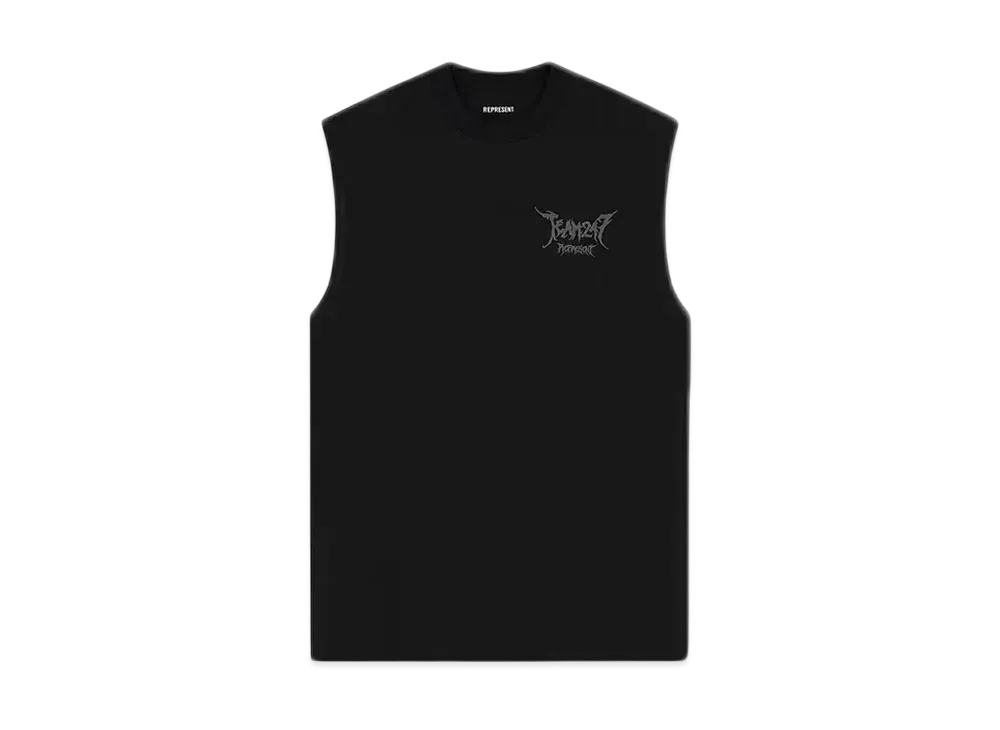 REPRESENT Team 247 x End Oversized Tank "Jet Black"
