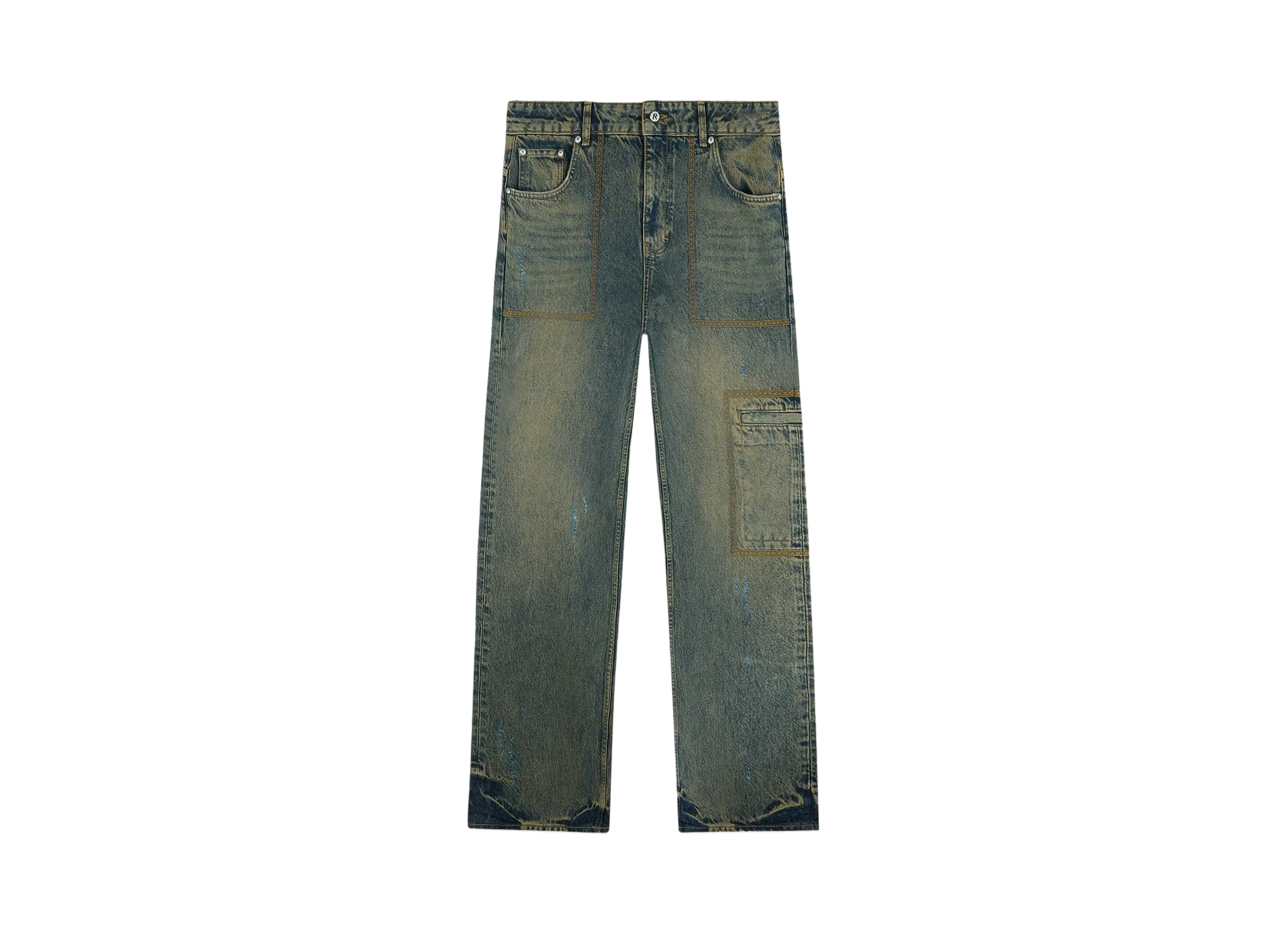 REPRESENT R3 Drive Denim "Tobacco Blue"