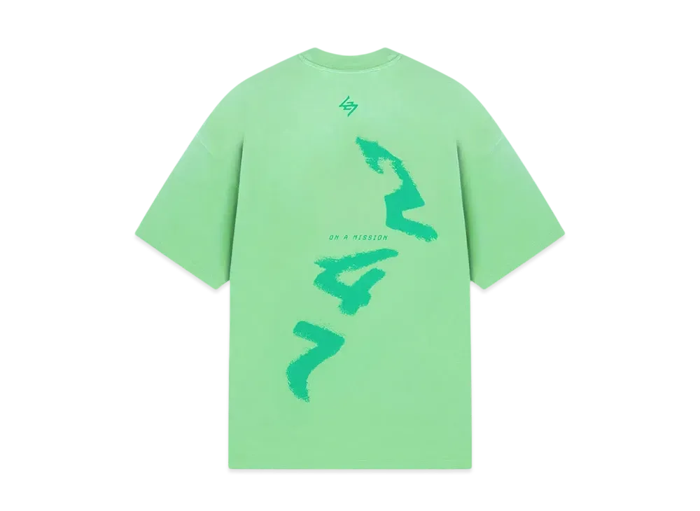 REPRESENT 247 Motion Oversized T-Shirt "Speed Green"