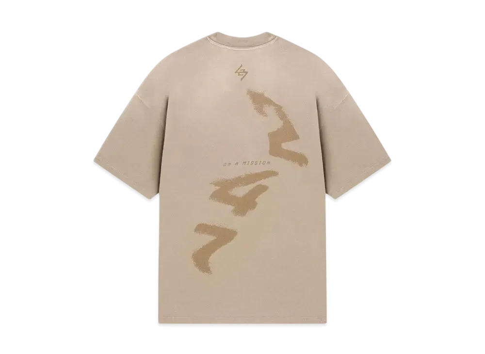 REPRESENT 247 Motion Oversized T-Shirt "Pebble"