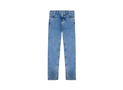 REPRESENT Split Hem Straight Jean "Washed Blue"