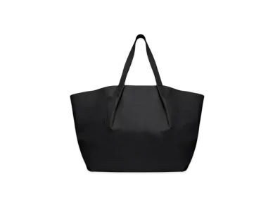 REPRESENT Leather Pleat Large Tote "Jet Black"
