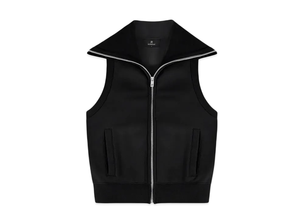 REPRESENT Owners Club Gilet "Jet Black"