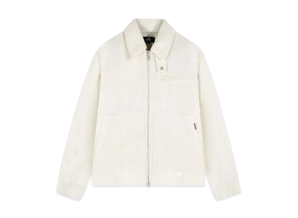 REPRESENT Crinkle Trucker Jacket "Ecru"