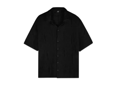 REPRESENT All Over Crochet Shirt "Jet Black"