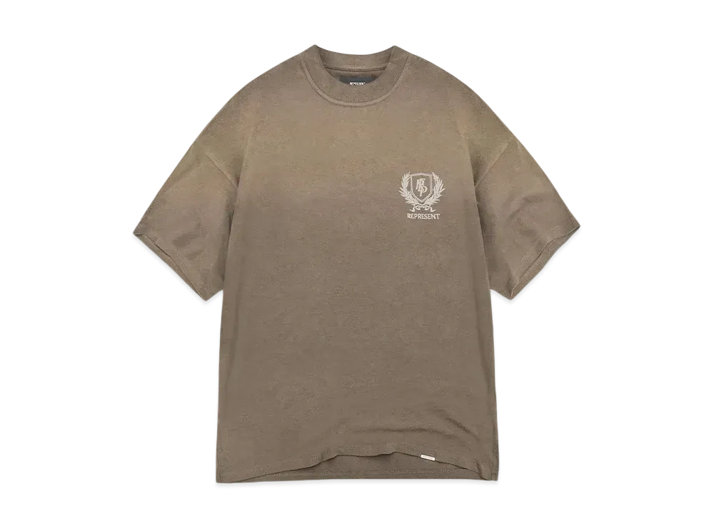 REPRESENT Crest T-Shirt "Dark Taupe"