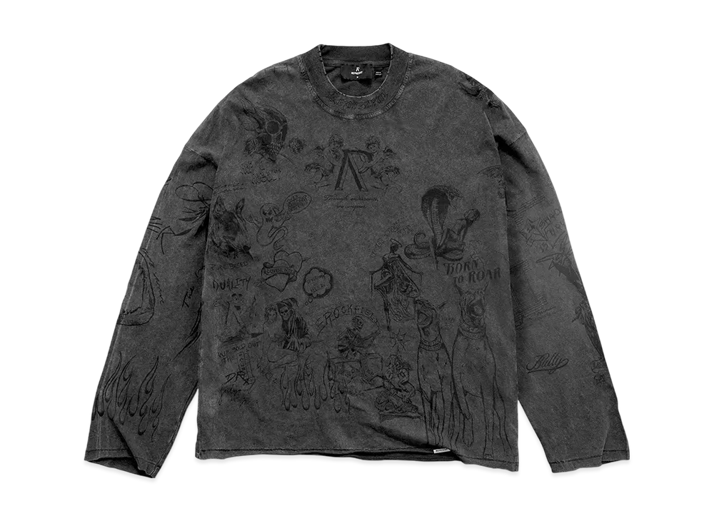 REPRESENT Legacy Long Sleeve T-Shirt "Vintage grey"