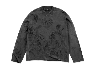REPRESENT Legacy Long Sleeve T-Shirt "Vintage grey"