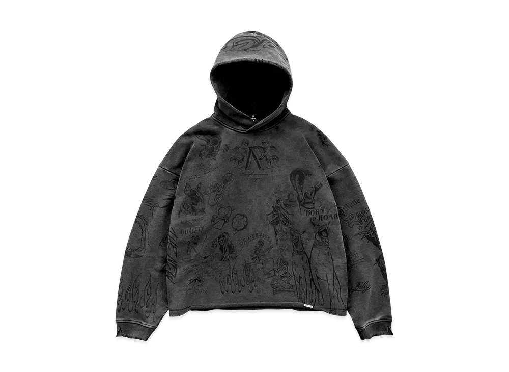 REPRESENT Legacy Hoodie "Vintage grey"