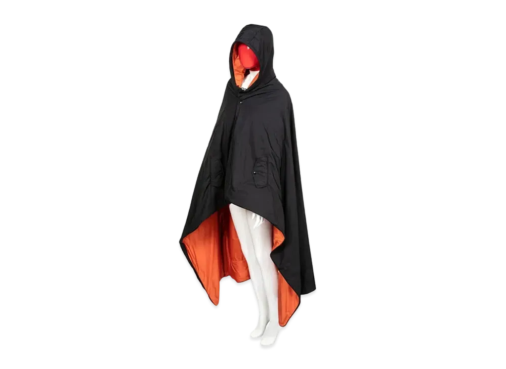 RAF SIMONS Rave Blanket Cape Limited Edition Of 50 "Black"