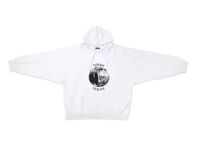 RAF SIMONS Redux Aw01 Tokyo Hoodie "White"