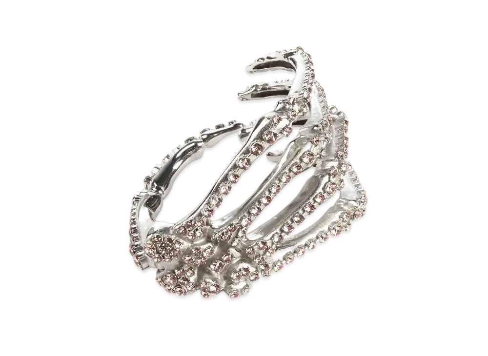 RAF SIMONS Skeleton Bracelet "Vintage Rose"