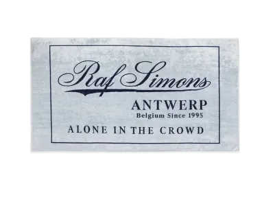 RAF SIMONS Beach Towel "Blue"