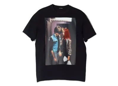 RAF SIMONS Oversized T-Shirt Christiane F. "Black"