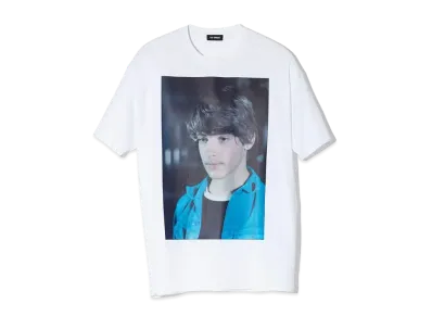 RAF SIMONS Oversized T-Shirt Christiane F. "White"