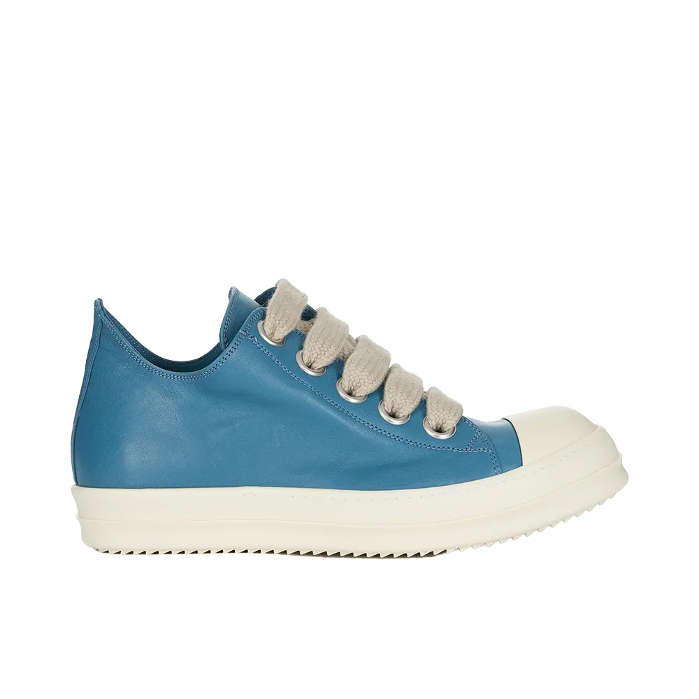 Rick Owens Jumbolace Low Sneaks Washed Lamb "Nublu/Milk"