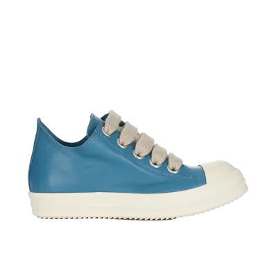 Rick Owens Jumbolace Low Sneaks Washed Lamb "Nublu/Milk"