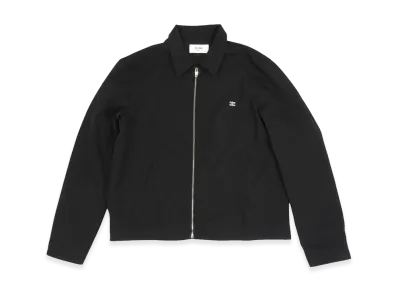 CELINE Triumph Logo Zip Up Jacket "Black"