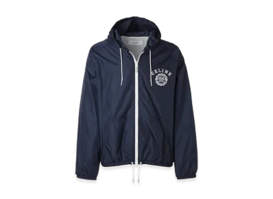 CELINE Windbreaker Nylon Jacket "Blue"