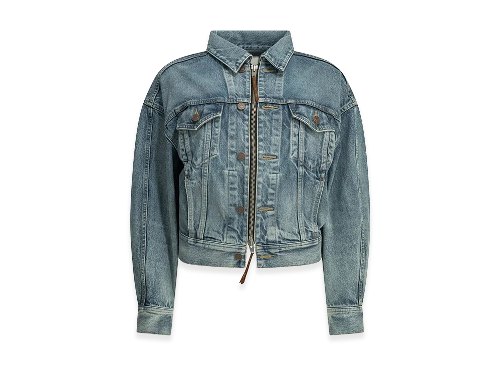 CELINE Women's Jackets & Coats "Light Blue"