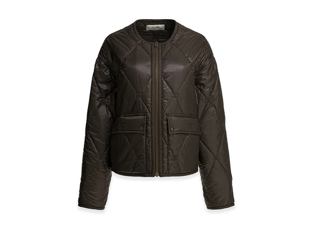 CELINE Women's Jackets & Coats "Brown"