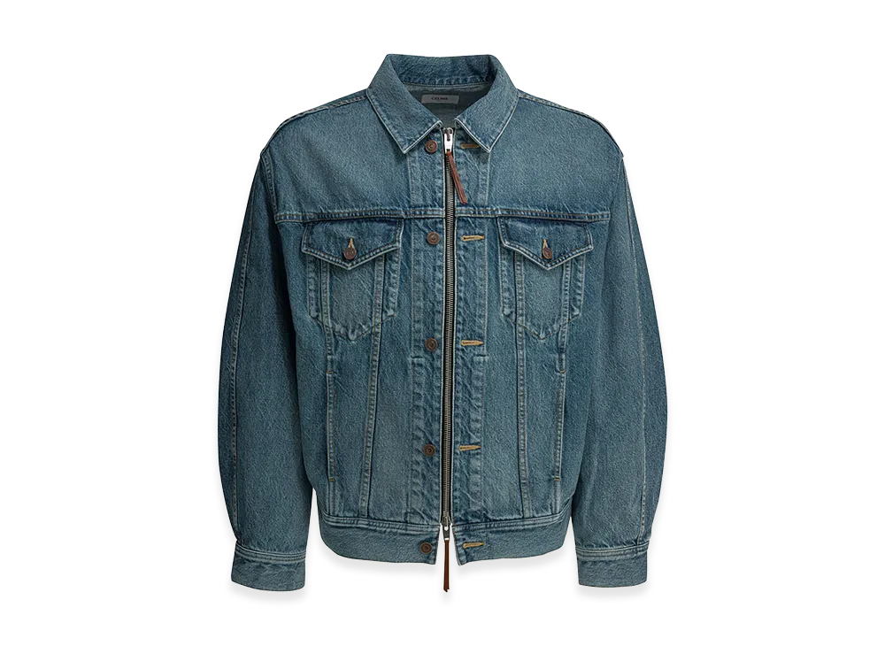 CELINE Jackets & Coats "Light Blue"