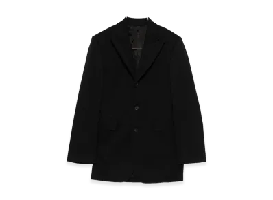 CELINE Women's Look 19 - Colonne Jacket Diagonal Wool "Black"