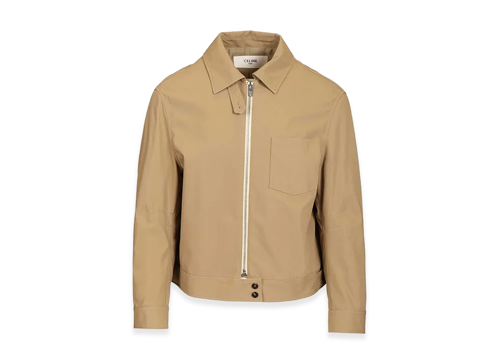 CELINE Cotton Jacket "Beige"