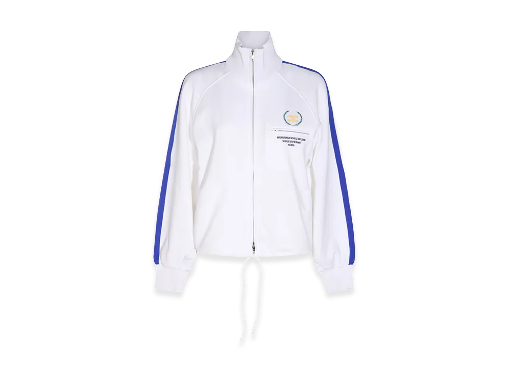 CELINE Women's Sweaters "Off White/Blue"