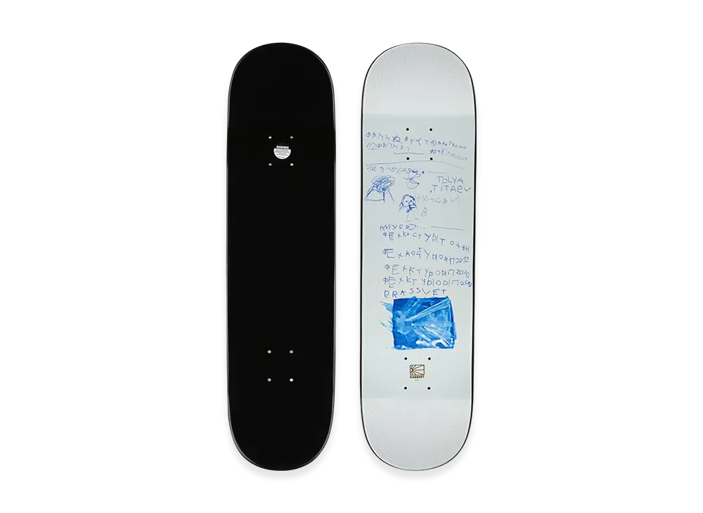 RASSVET Tolya Titaev Childhood Deck - 8.25 "Blue"
