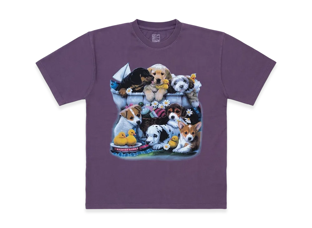 RASSVET Babies Tee Shirt "Purple"