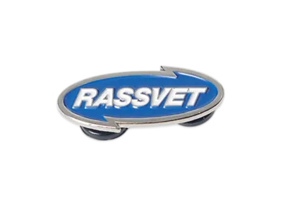 RASSVET Racing Pin "Blue"