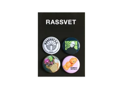 RASSVET Set of 4 Pins "Multi"