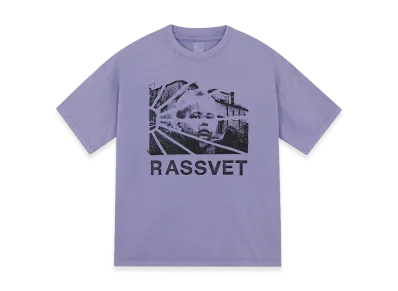 RASSVET Heritage Logo Tee "Lilac"