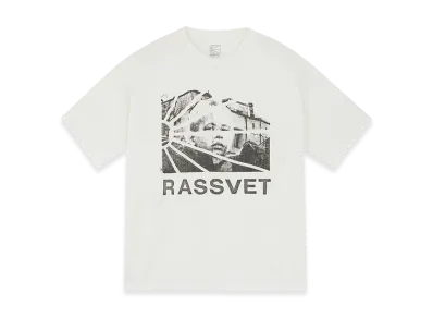 RASSVET Heritage Logo Tee "White"