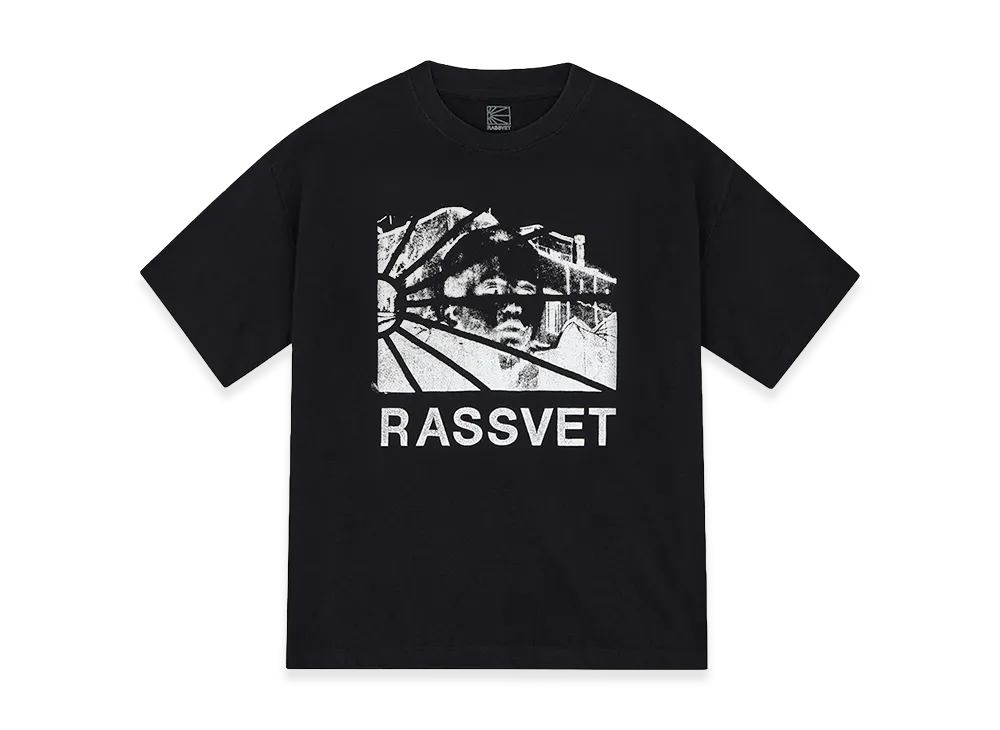 RASSVET Heritage Logo Tee "Black"