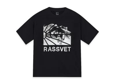 RASSVET Heritage Logo Tee "Black"