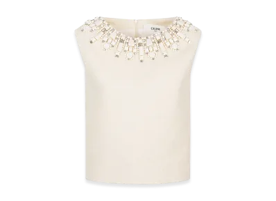CELINE Women's Capsule Top "Beige"