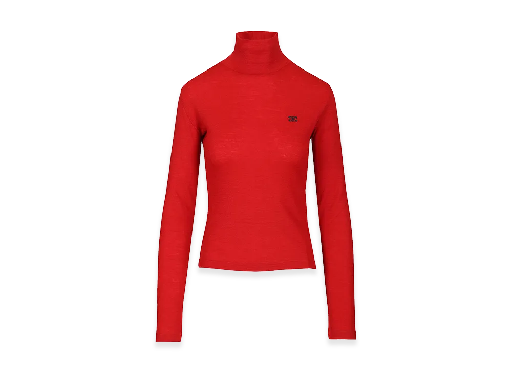 CELINE Women's Capsule Sweaters "Red"