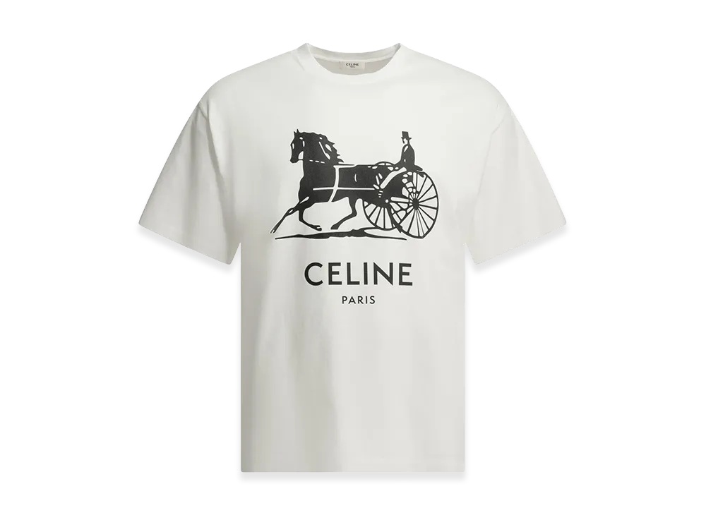 CELINE T-Shirts "White"