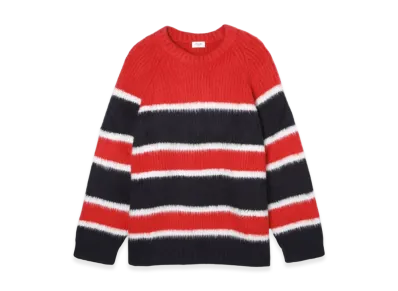 CELINE Crew Neck Knit "Black/White/Red"