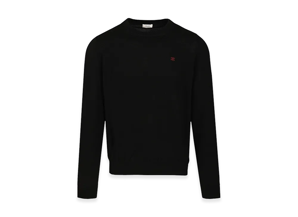 CELINE Crewneck Sweater "Black"