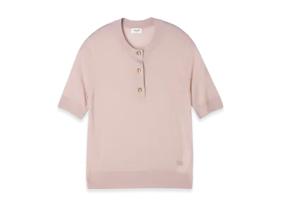 CELINE Crew Neck Short-Sleeve Knit "Chair"