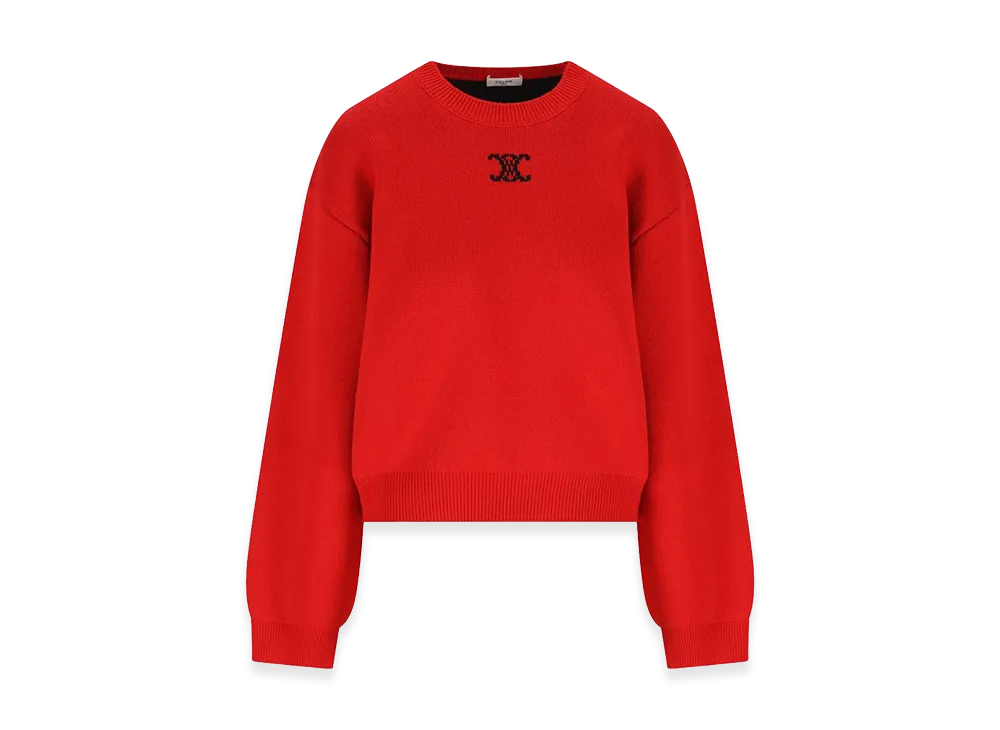 CELINE Women's Sweaters "Red"