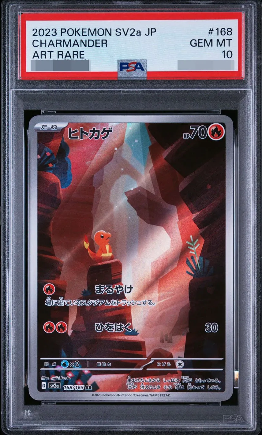 ヒトカゲ PSA10