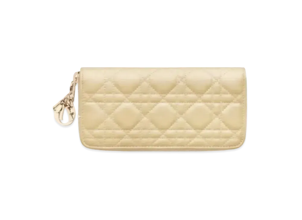 Dior Voyage Long Wallet "Light Yellow"