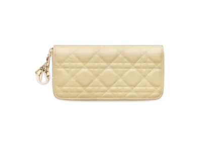 Dior Voyage Long Wallet "Light Yellow"